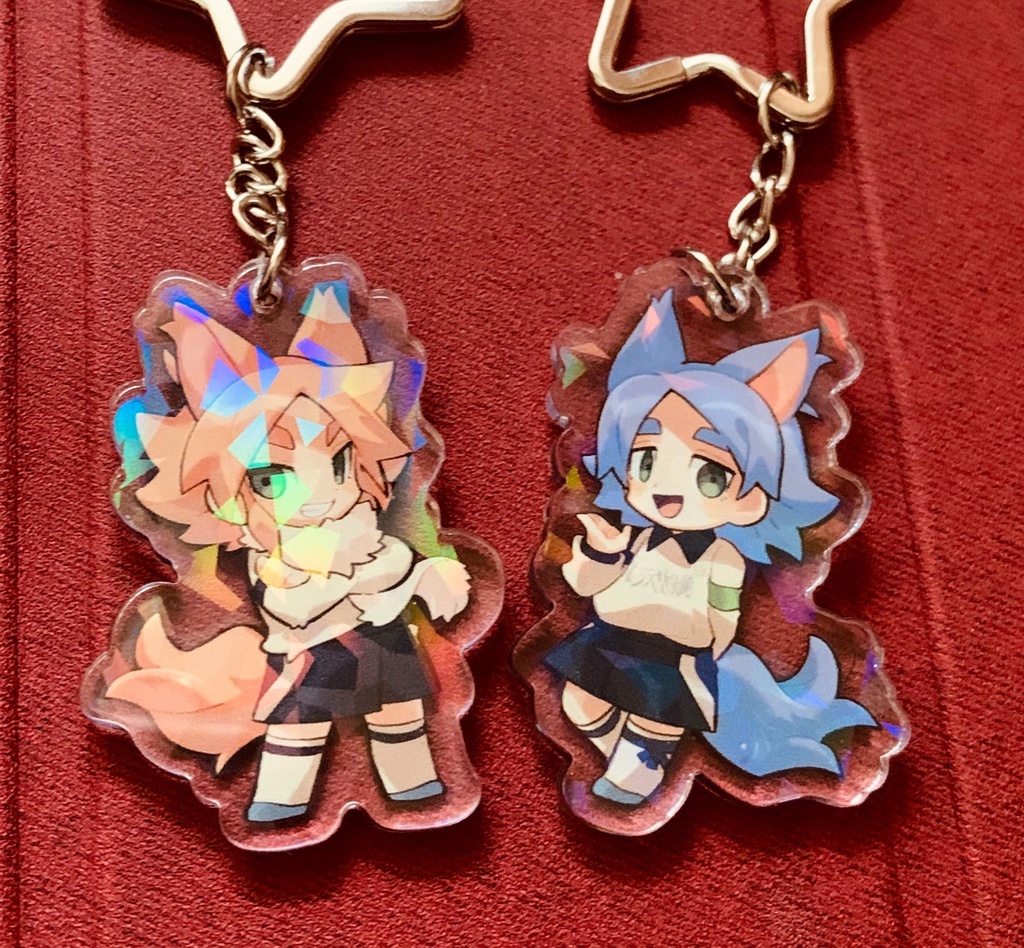 吹雪士郎/吹雪アツヤ アクリルキーホルダー