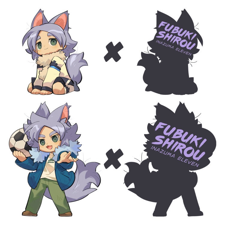 吹雪士郎/吹雪アツヤ アクリルキーホルダー