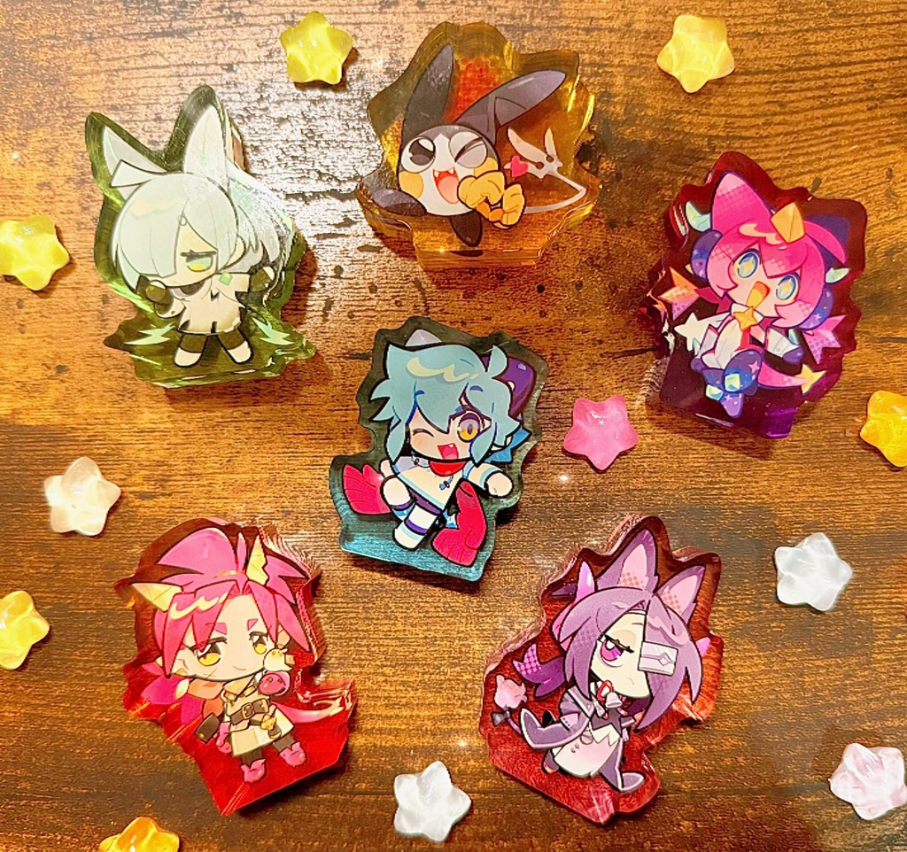 アス☆テラ アクリルブロック