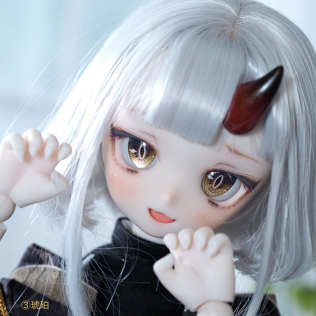 レジンアイ 22mm (タイプ:オーガ)【C品】