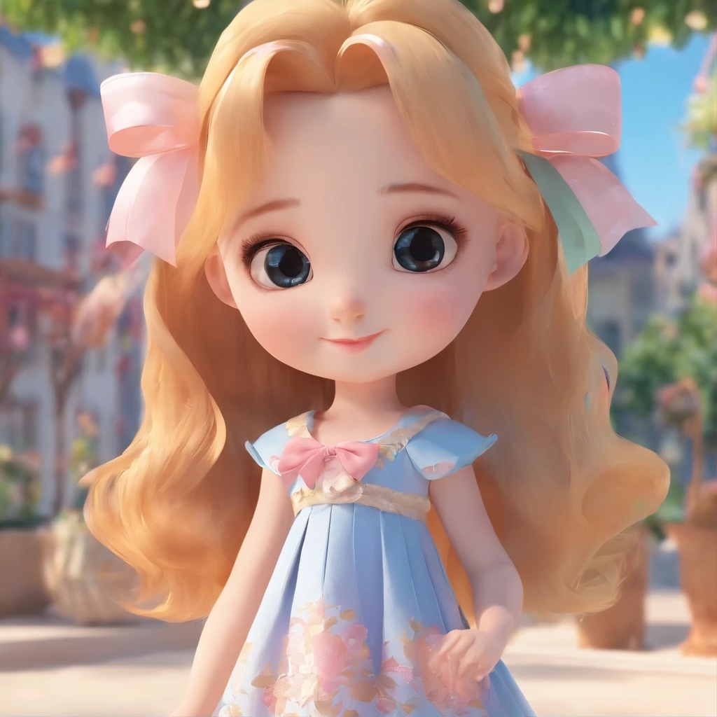 人形のような女の子