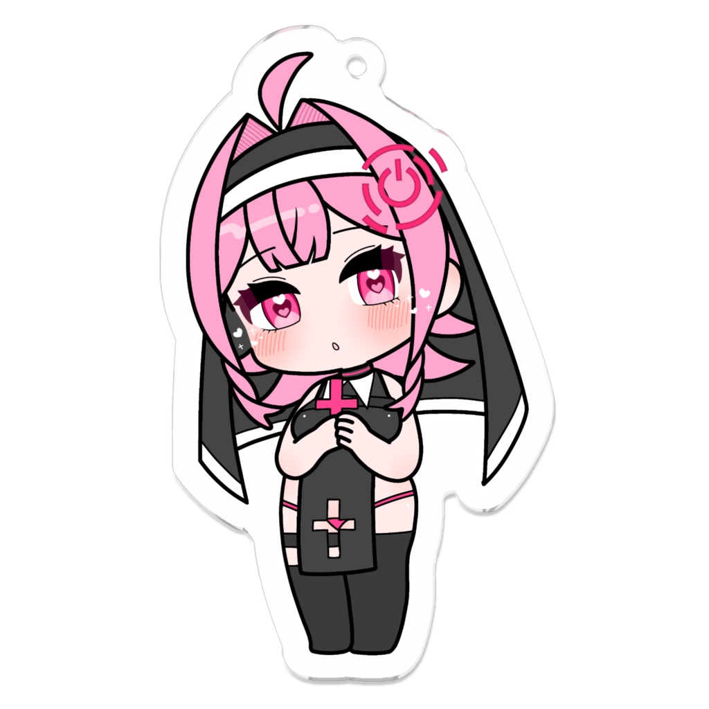 あいるちゃんシスター風味アクキー