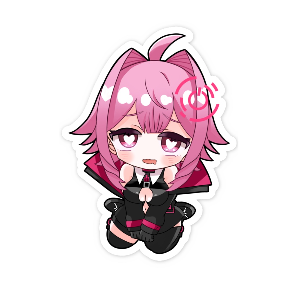 あいるちゃんぽやっとステッカー