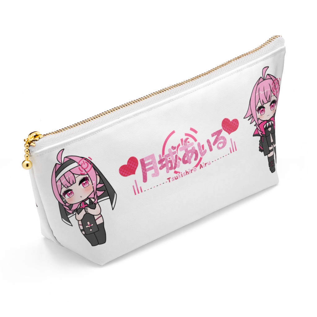 あいるちゃんロゴポーチ