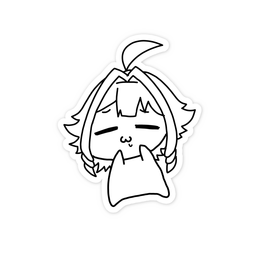 あいるちゃんゆるゆるステッカー