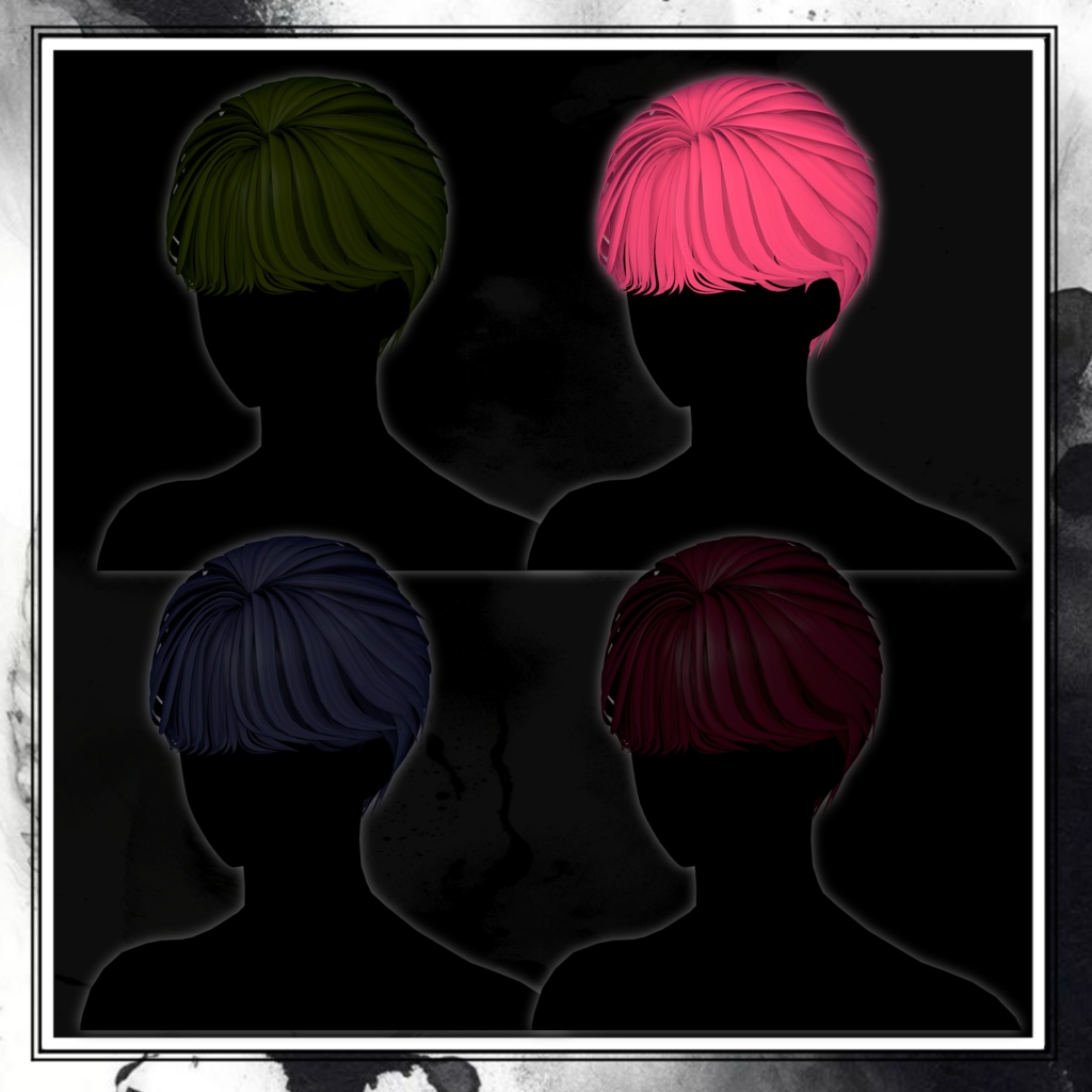 【Sale / 25% off】✦Feather Short Hair