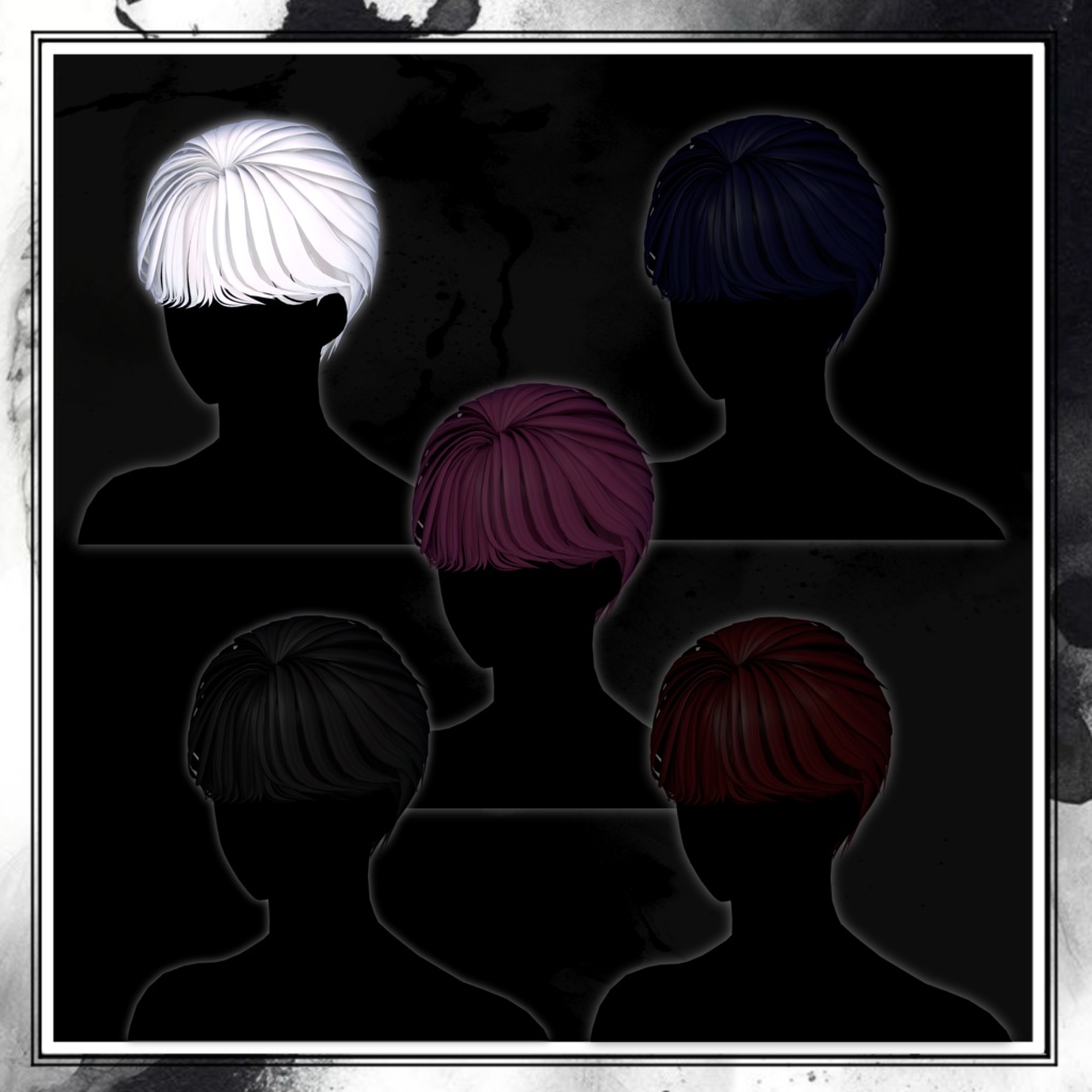 【Sale / 25% off】✦Feather Short Hair