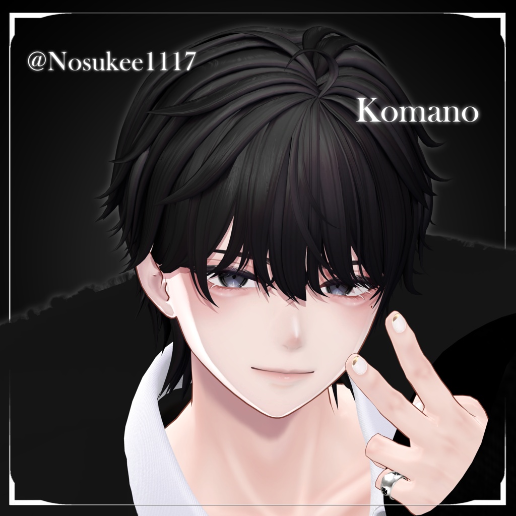 【6アバター対応】✦ Lunvex Short Wolf Hair