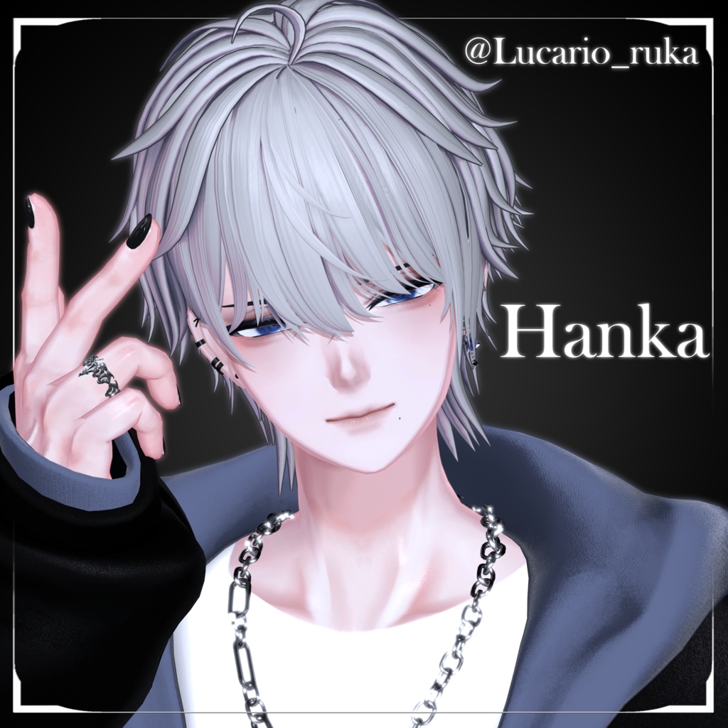 【6アバター対応】✦ Lunvex Short Wolf Hair