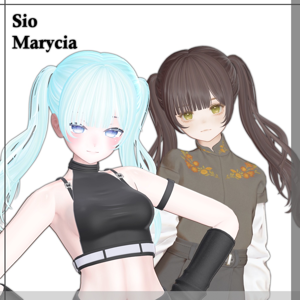 ❥Miel Twin Hair 【12 avatars】
