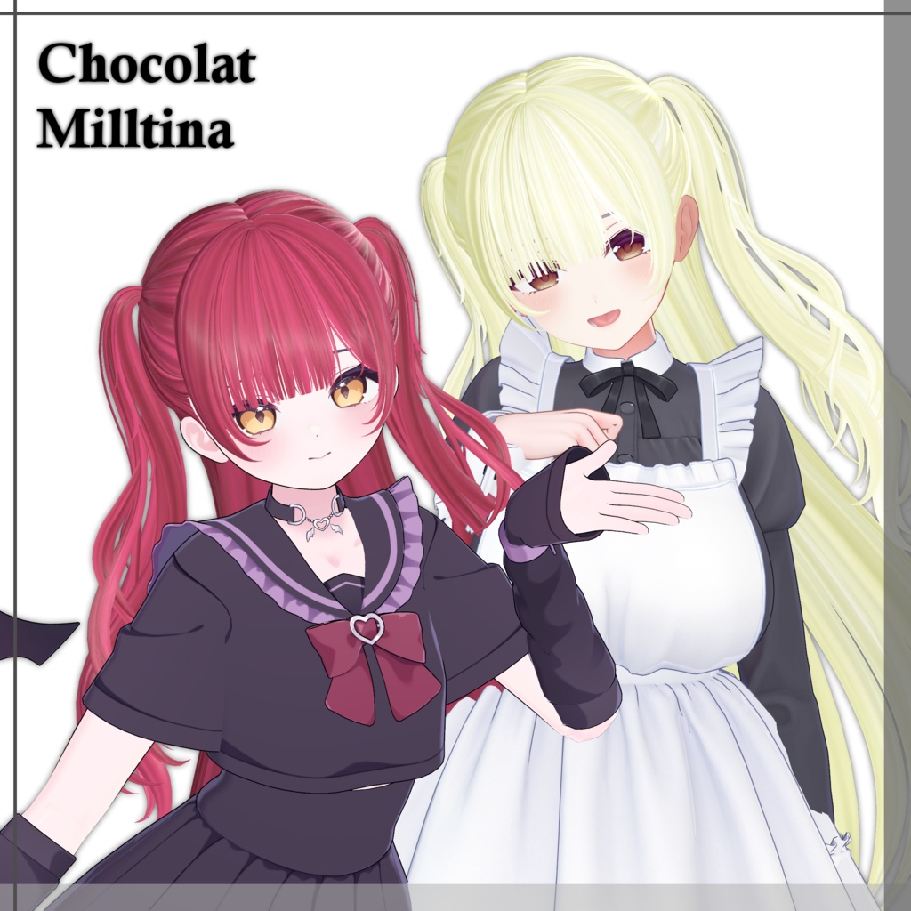 ❥Miel Twin Hair 【12 avatars】