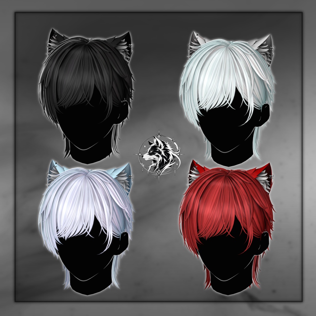 ■Sale 15%off ✦Rome Wolf Hair 【9アバター対応】