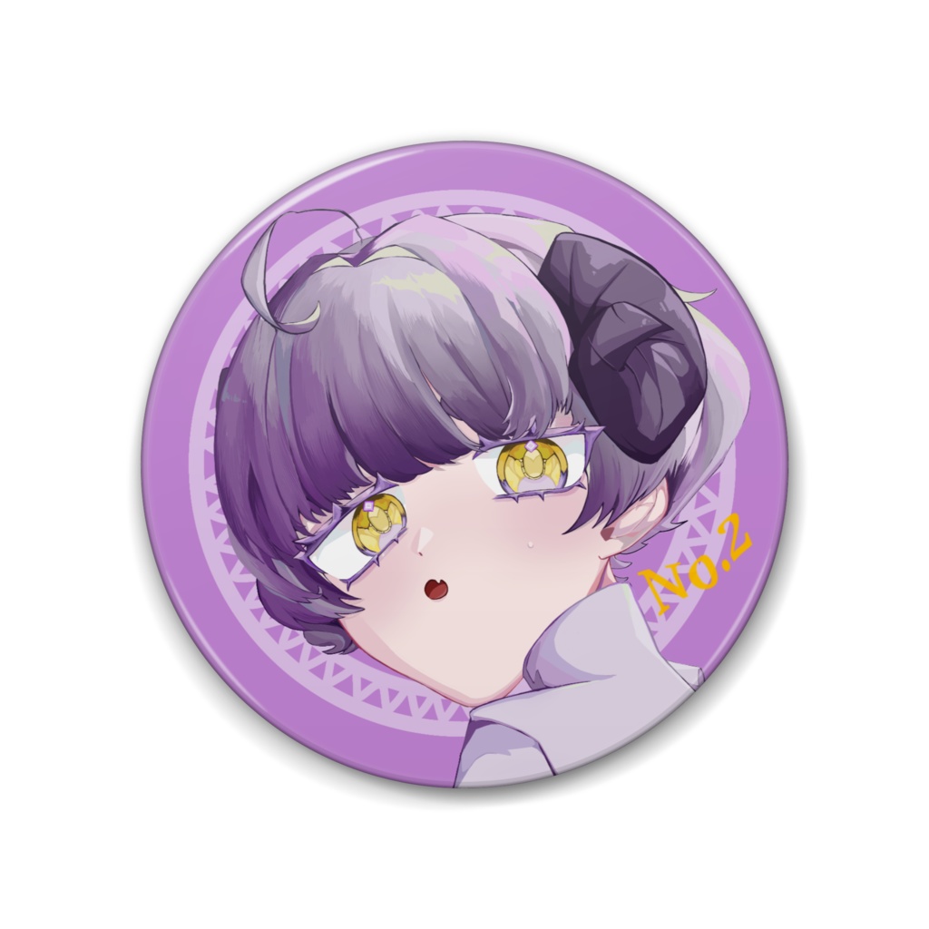 「寝てるニンゲンいただきます！」のツゥ缶バッジ