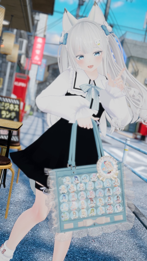 【VRC想定】そらいろドリーマー缶バッチ