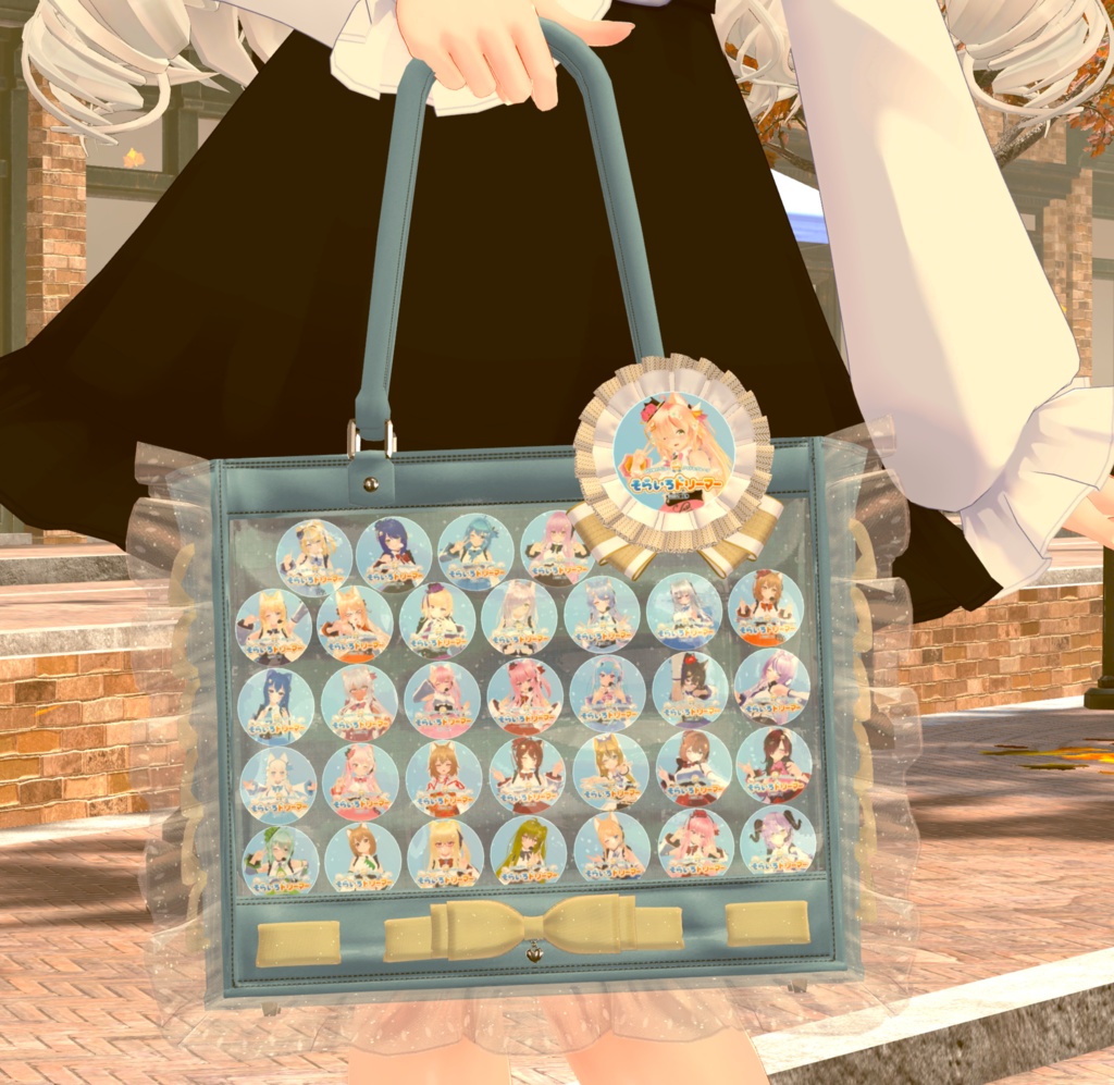 【VRC想定】そらいろドリーマー缶バッチ