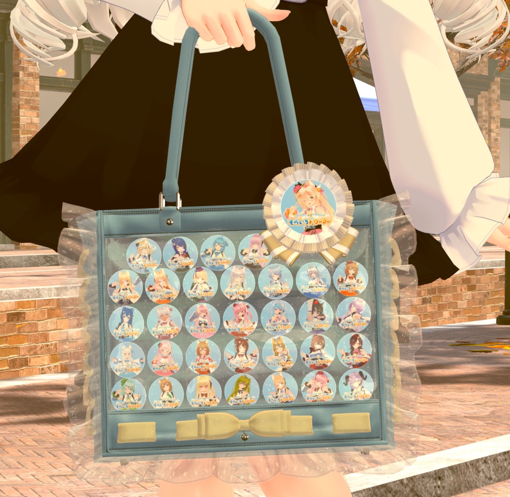 【VRC想定】そらいろドリーマー缶バッチ