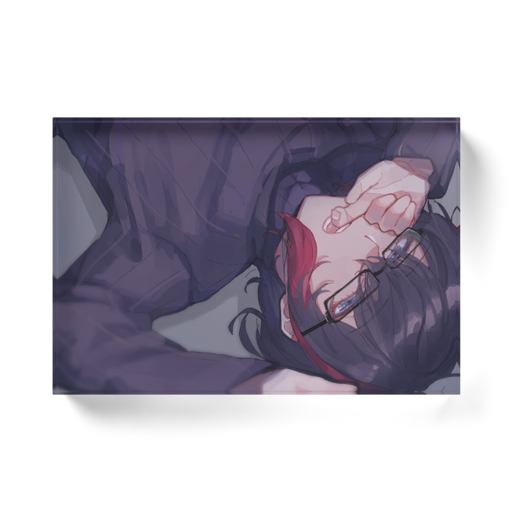 相地桃和アクリルブロック1