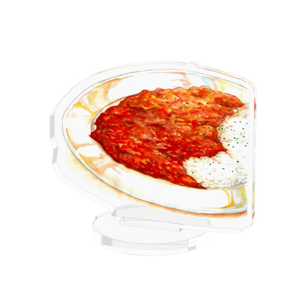 バターチキンカレーのアクリルスタンド