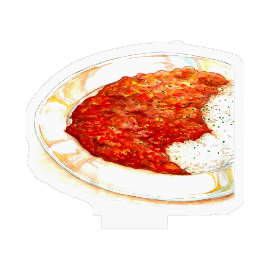バターチキンカレーのアクリルスタンド