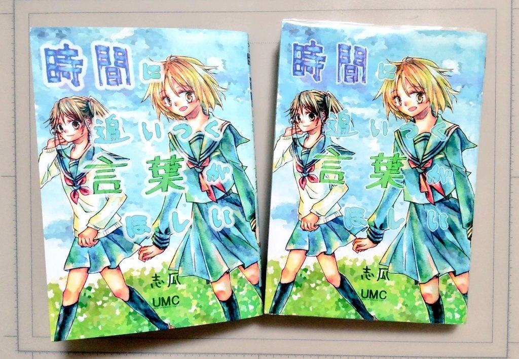 投稿再録本『時間に追いつく言葉がほしい』第2刷