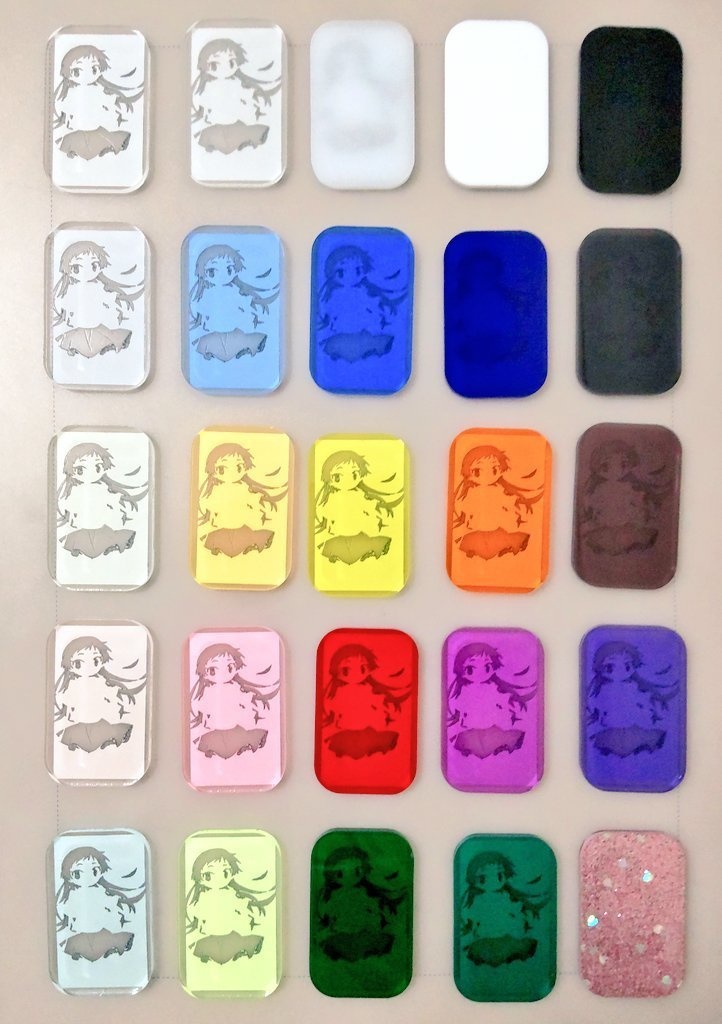 25色の弥葉アクリル