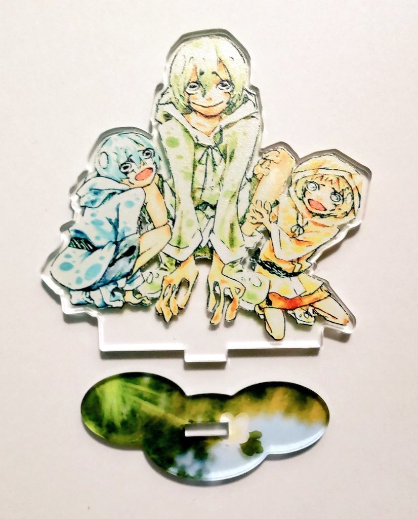 ニホンアマガエル擬人化アクスタ