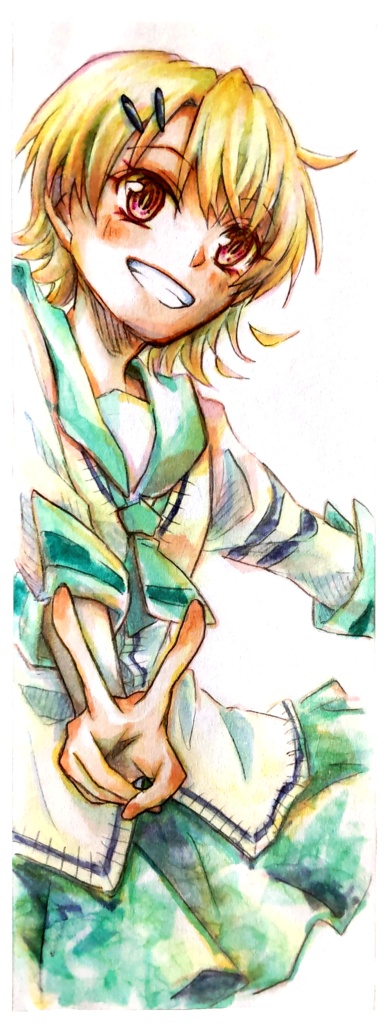 創作イラスト原画ラミカ