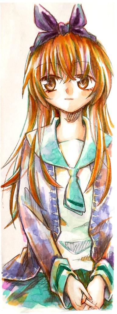 創作イラスト原画ラミカ