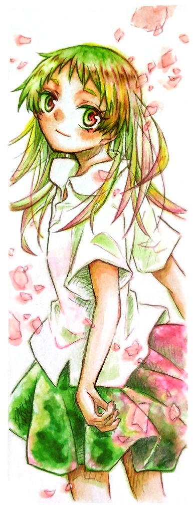 創作イラスト原画ラミカ