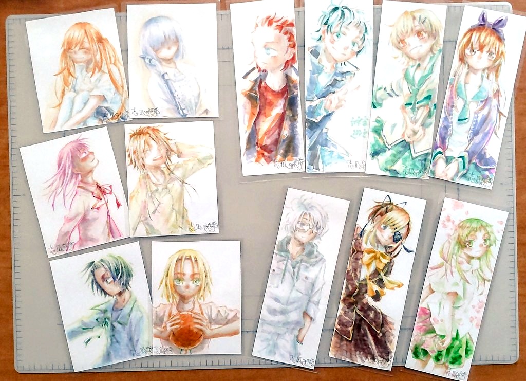 創作イラスト原画ラミカ