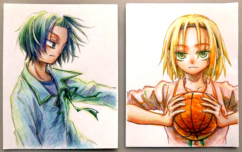 創作イラスト原画ラミカ