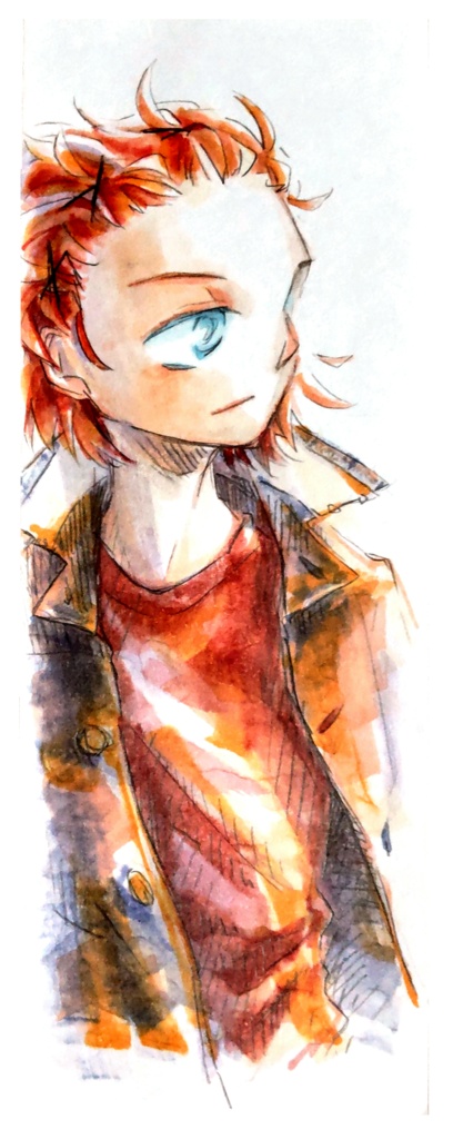 創作イラスト原画ラミカ