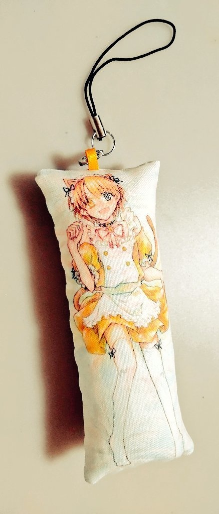 陏くん抱き枕風ストラップ & ポストカード