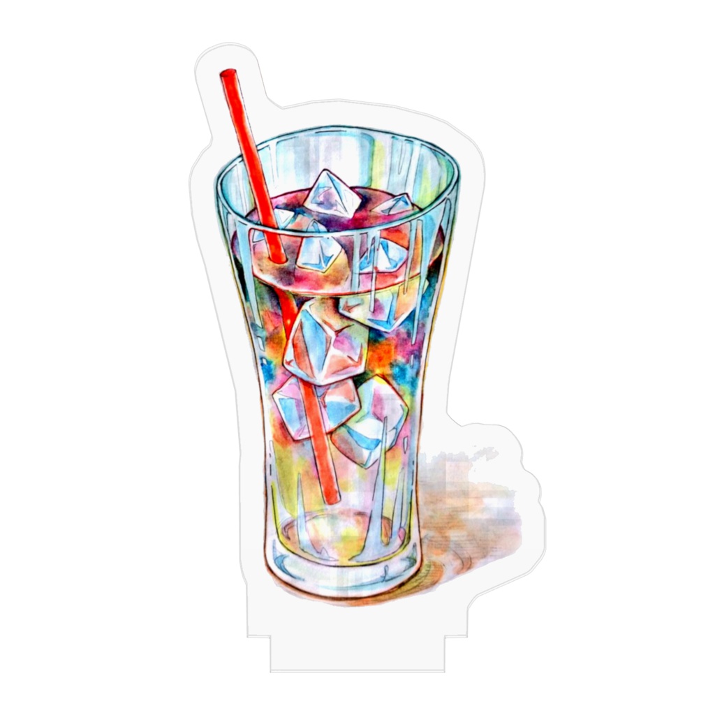 キラキラドリンクのアクリルスタンド
