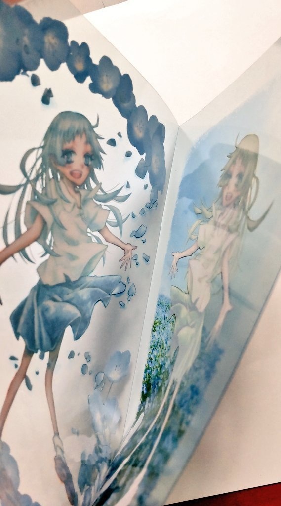 ネモフィラ弥葉のクリアファイル & ポストカード