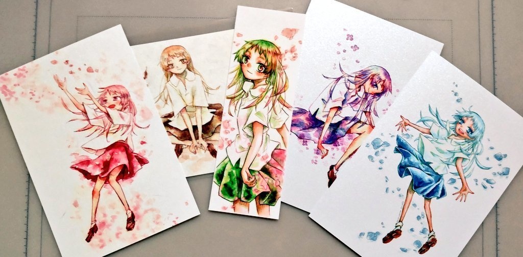 ネモフィラ弥葉のクリアファイル & ポストカード