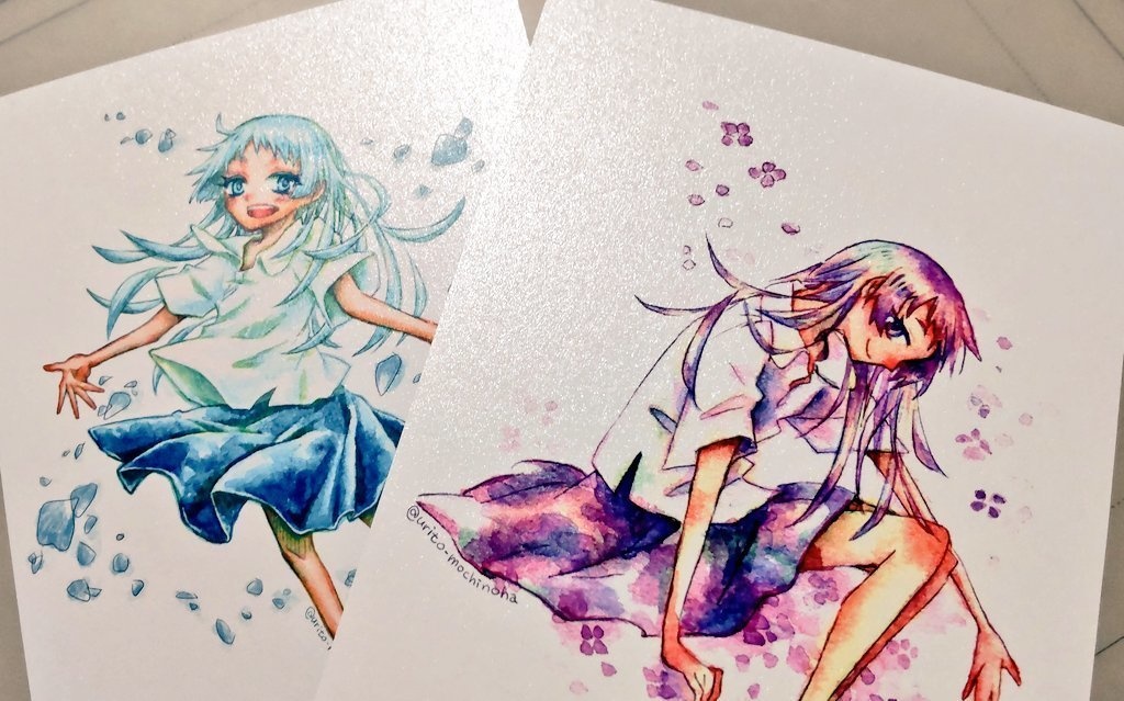 ネモフィラ弥葉のクリアファイル & ポストカード