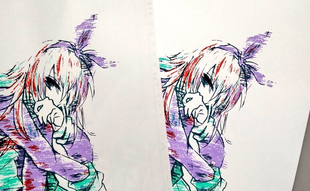 此のシルクスクリーンポスター