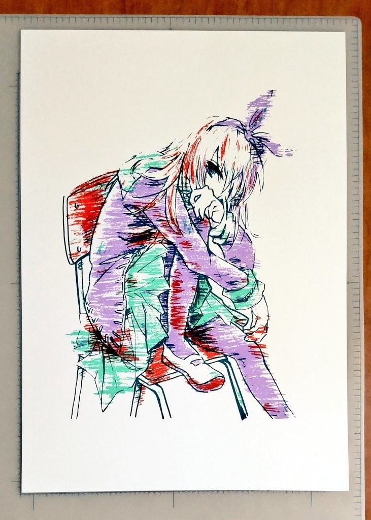 此のシルクスクリーンポスター