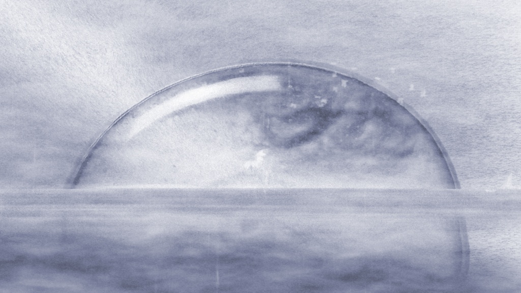 【動画素材】霧雨の海辺 / Haze Sea シネマチックループ背景 Monotone ver |海辺・霧・雨|オブジェあり・なし両バージョン収録 |4K+1080p|ココフォリア・VTuber歌枠・OBS対応 【シームレスループ / 音声なし / 商用利用可】