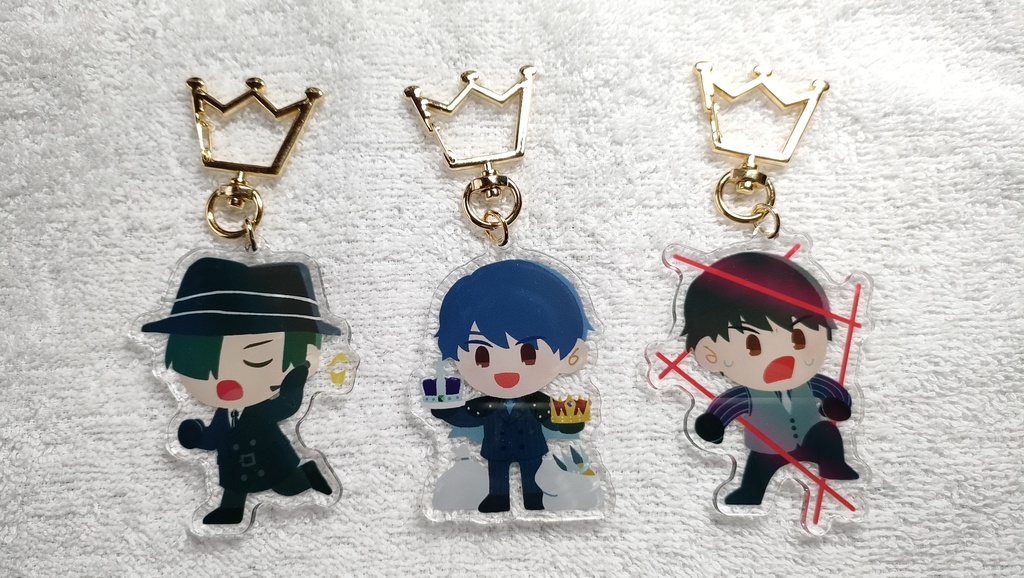 ミッドナイトミッション三強アクキー