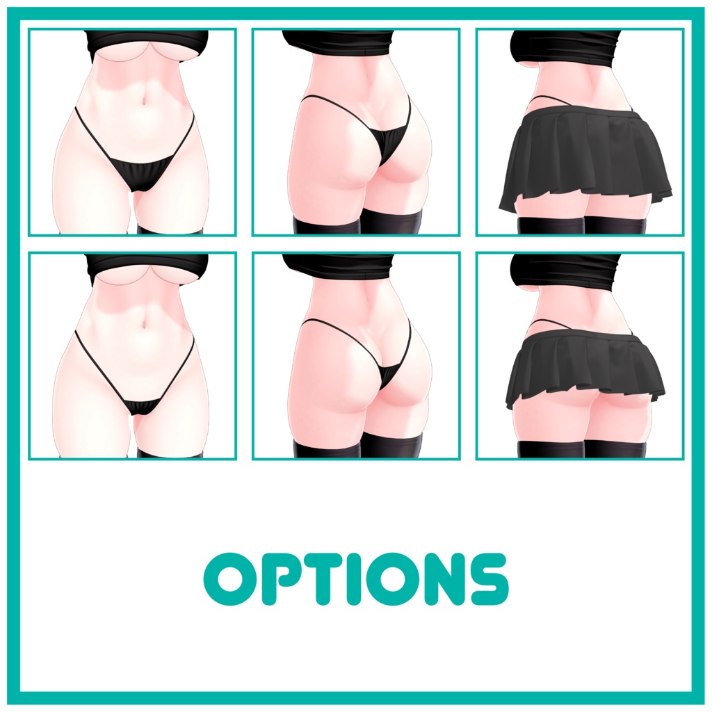 「セレスティア」Croptop Turtleneck Sweater for Selestia