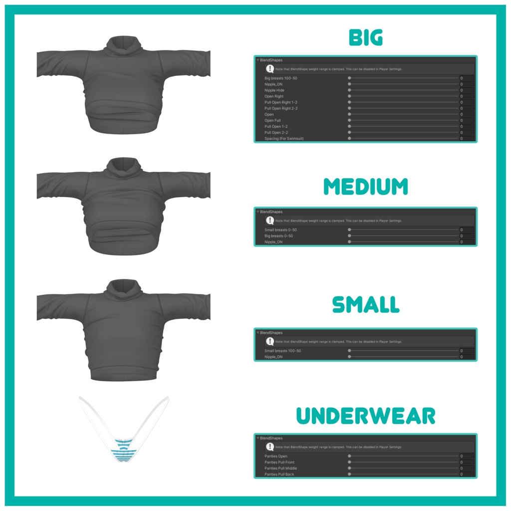 「萌」Croptop Turtleneck Sweater for Moe