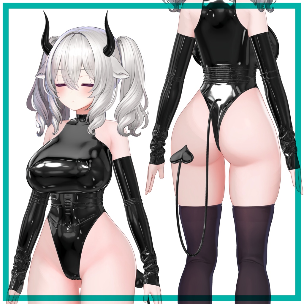 「ミルティナ」Latex Succubus for Milltina