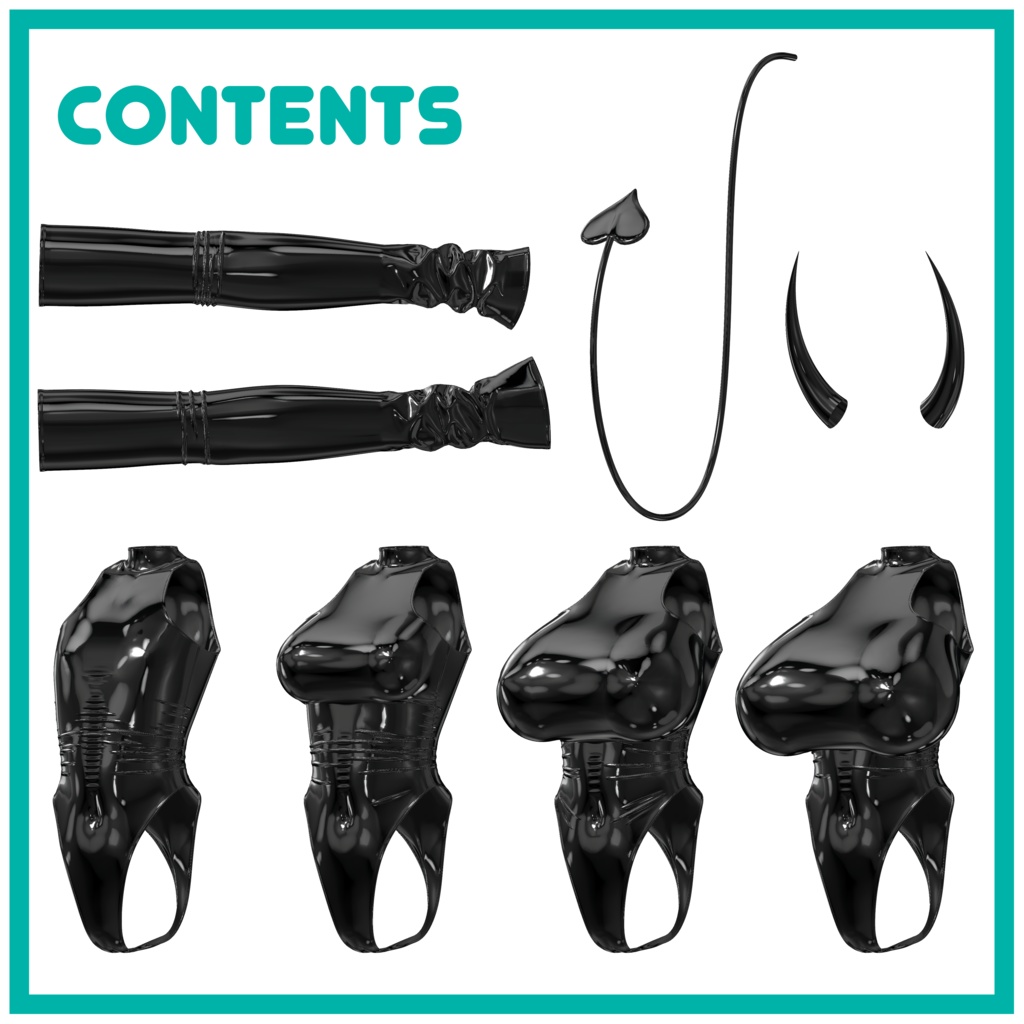 「ミルティナ」Latex Succubus for Milltina