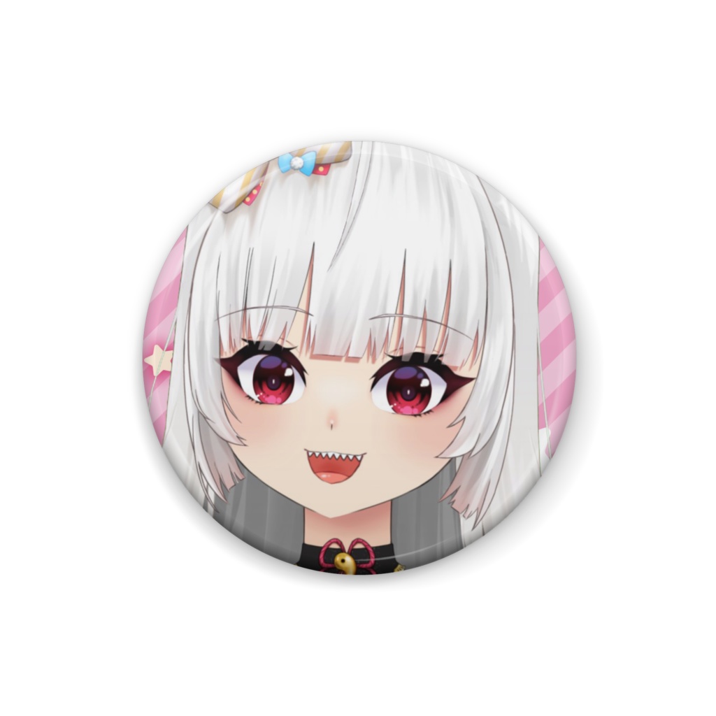 如月ヒガンの缶バッジ1