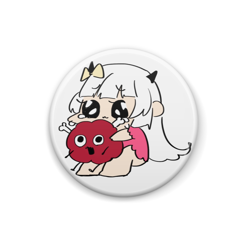 ぴえん缶バッジ