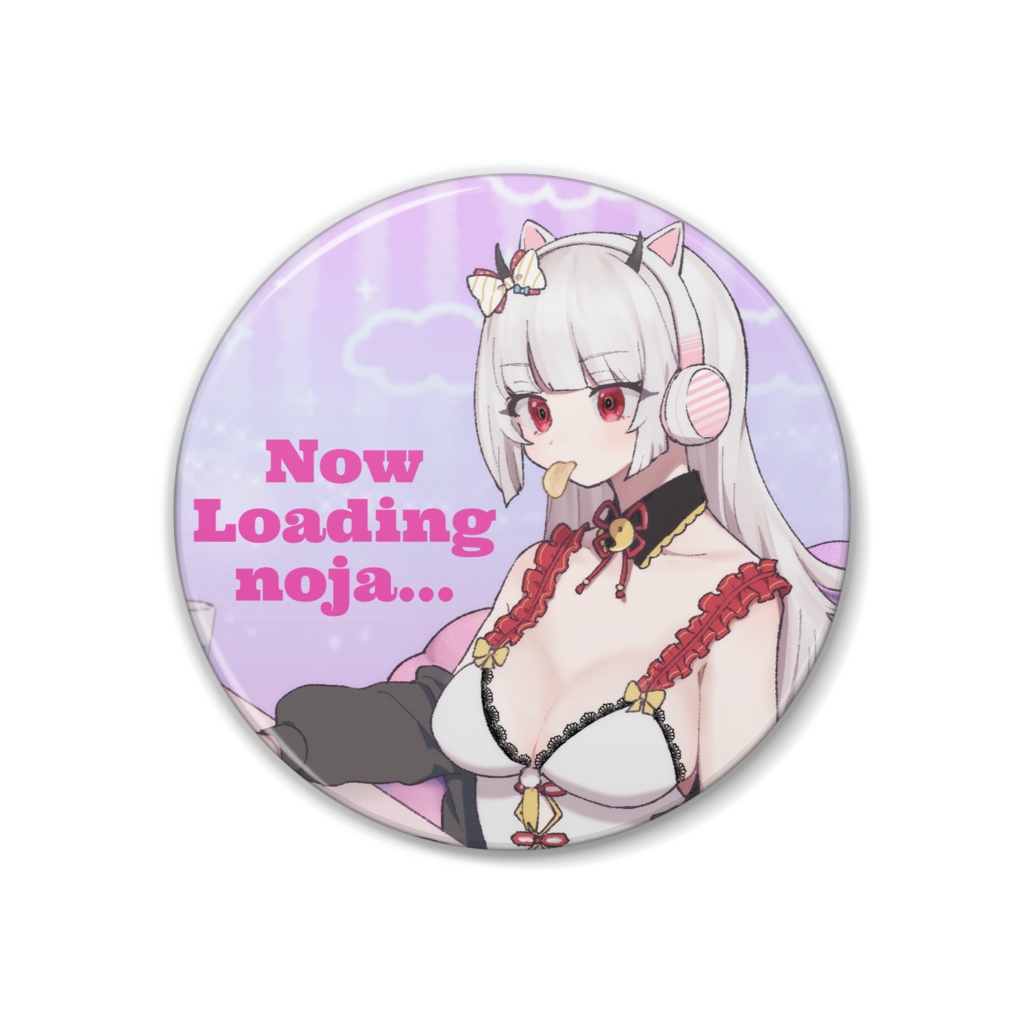 如月ヒガン待機画面缶バッジ