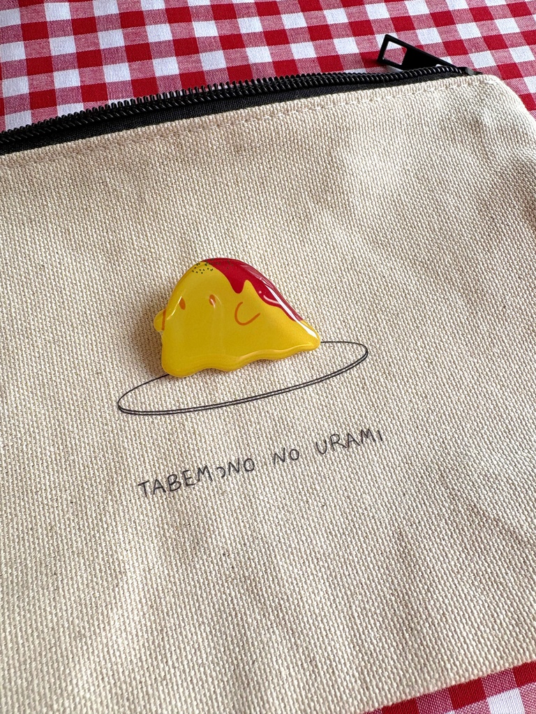 「オムライス」バケメシブローチ2