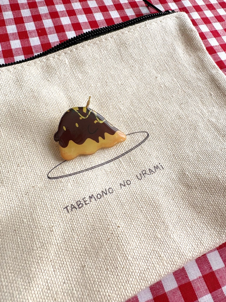「たこやき」バケメシブローチ